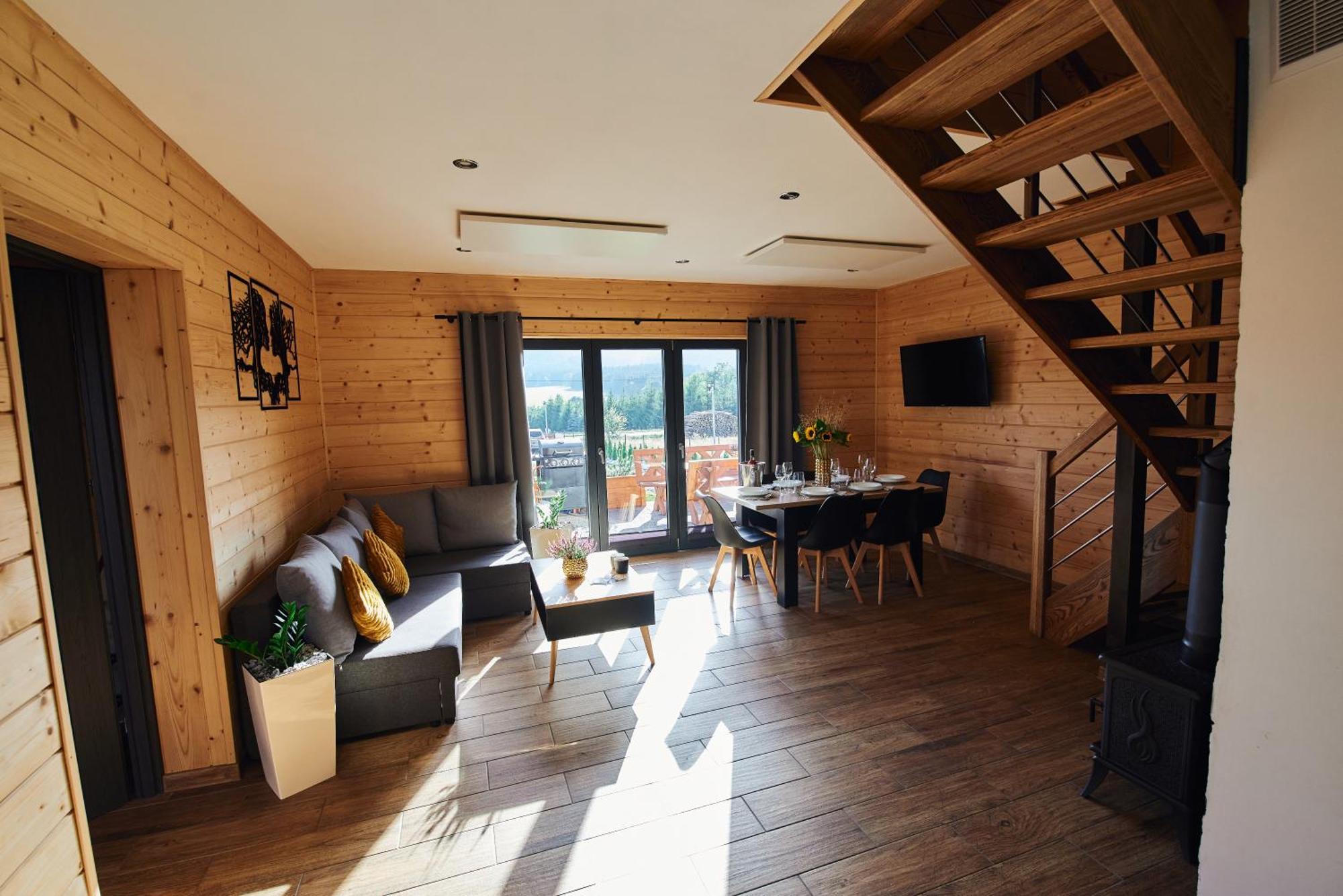 Osada Orlica Klimatyczne Domki Z Widokiem Na Gory I Termalnym Spa Sauna Jacuzzi 4 Km Od Zieleniec Ski Arena Lasowka Exterior photo