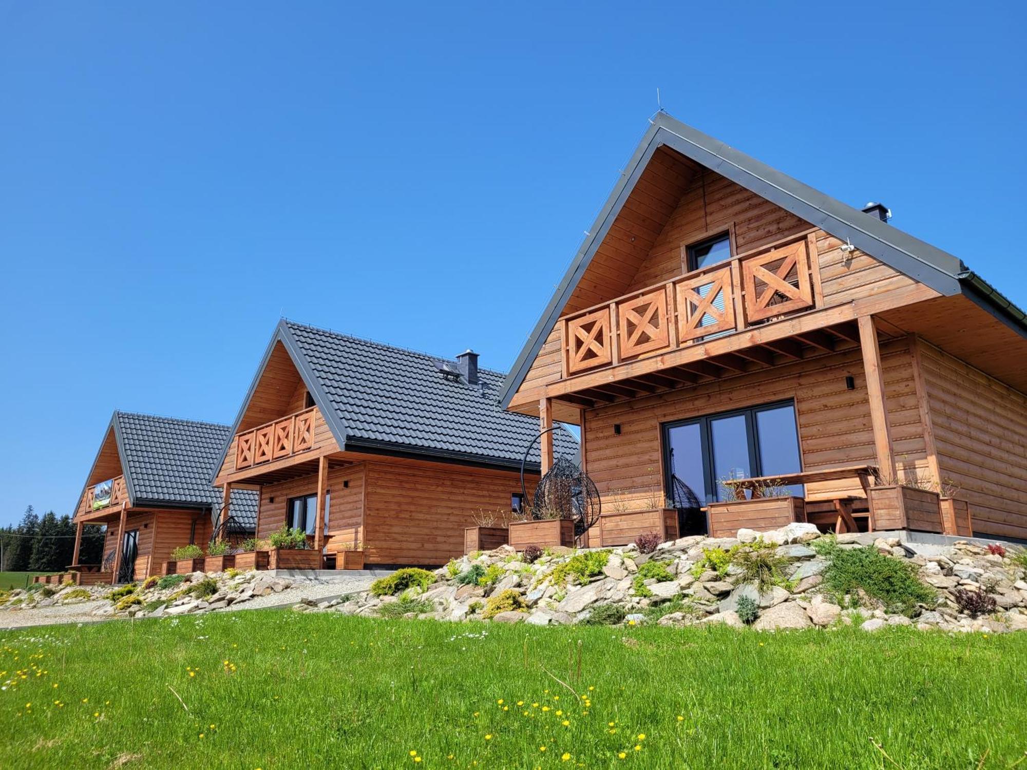 Osada Orlica Klimatyczne Domki Z Widokiem Na Gory I Termalnym Spa Sauna Jacuzzi 4 Km Od Zieleniec Ski Arena Lasowka Exterior photo