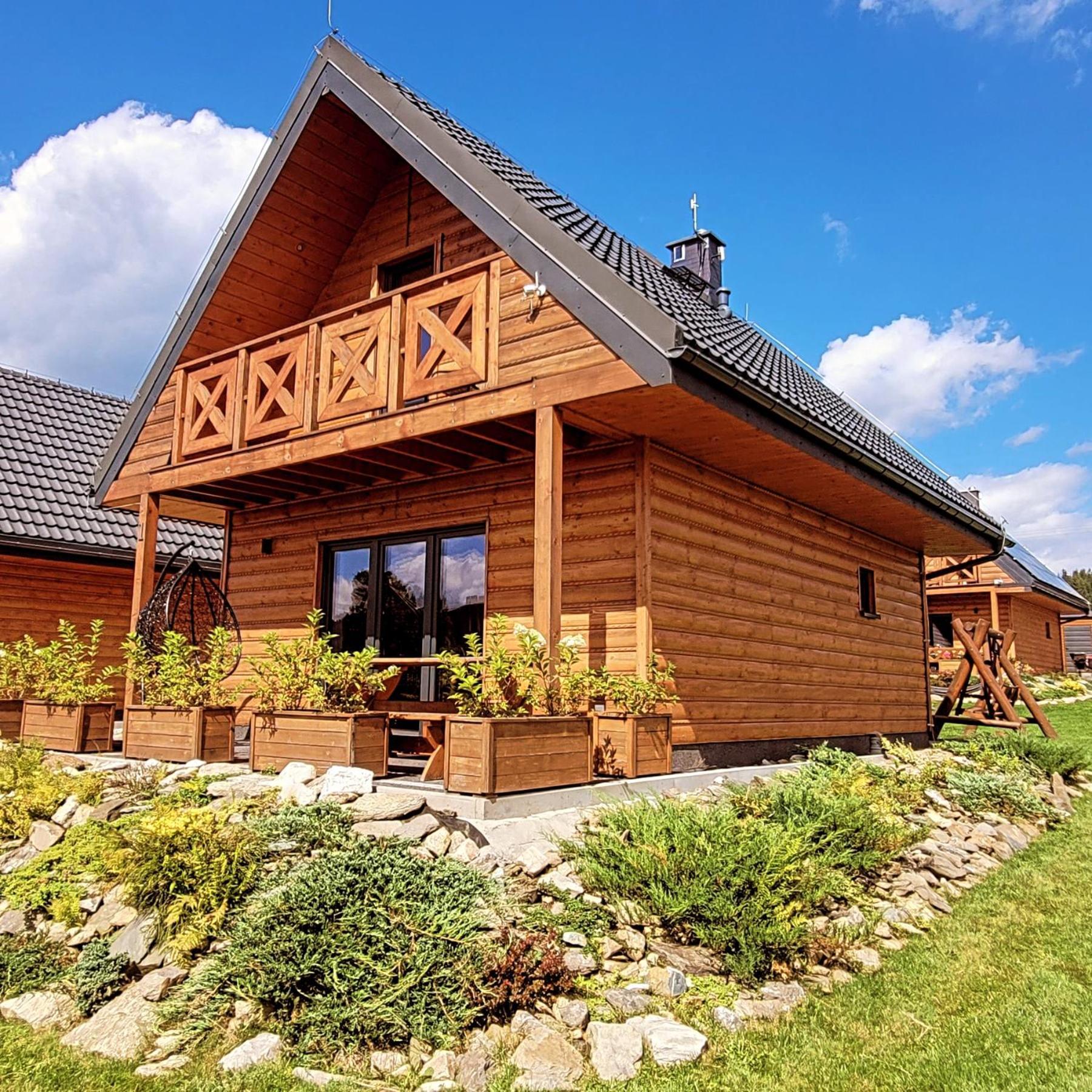 Osada Orlica Klimatyczne Domki Z Widokiem Na Gory I Termalnym Spa Sauna Jacuzzi 4 Km Od Zieleniec Ski Arena Lasowka Exterior photo